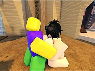i watch zaki getting banged in this roblox group fucking scene