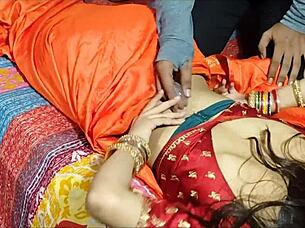 i'm your cute saree bhabhi, devar, fuck my big ass hard after that ice massage