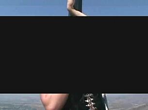 Submissive blonde orgasms from heavy anal by two dudes