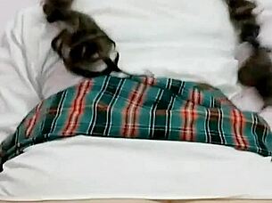 Can You Believe This School Girl's Wet Pussy Orgasm After Classes?