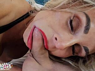 Laura Crystal returns for hardcore anal training and ass pounding.