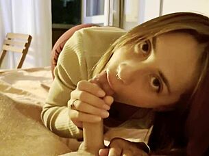 my gym partner gives sloppy blowjob instead of working out