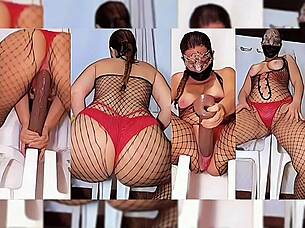 Bitch Playing Hot With Big Dildo, 38x6 Bodysuit, And Red Panties Full Video On Xvideo Red