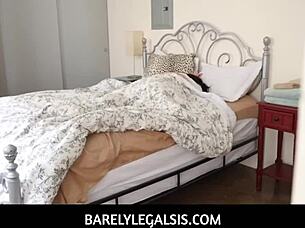 Big Ass Teen 18+ Stepsis Aidra Fox Screwed by Huge Fat Cock