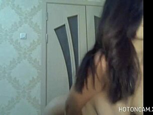 horny asian camgirl masturbating with toys