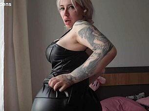 game with big tits and lots of spit on them