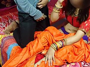 i'm your cute saree bhabhi, devar, fuck my big ass hard after that ice massage