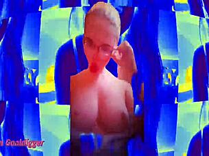 Suck my nipples while jerking off