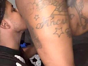 Ebony Pornstars Perform Sloppy Ass Licking and Muff Diving Compilation