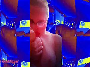 Suck my nipples while jerking off