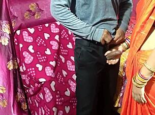 i'm your cute saree bhabhi, devar, fuck my big ass hard after that ice massage