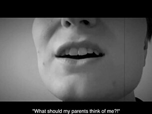 i am british teen sucking cock in stockings and swallowing cum from neighbor