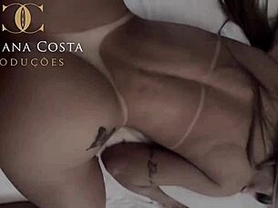 Menage top with cassiana costa in homemade amateur fun