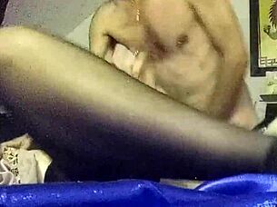 Watch me strip and suck in these satin panties.