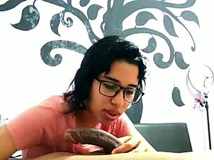 Carahoneyy Swallows Cum After Three Intense Blowjobs