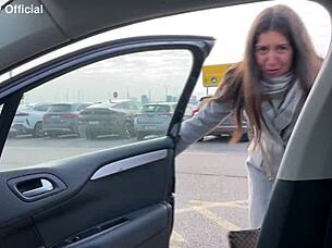 i squirted huge in rent car outdoor public toilet