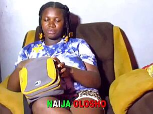 in this naija olosho porn casting, wet sarah spreads her legs wide for pussylicking that leads to an intense orgasm