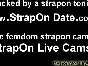 I want to try out my new strapon tonight with toys