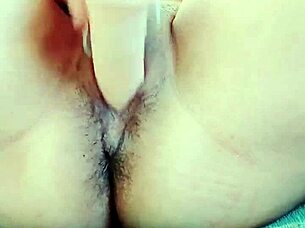penetrating this huge dildo and cumming hard feels so tasty