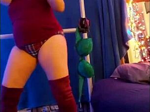 hotwife steffi dances pussy with toys in voyeur compilation!!