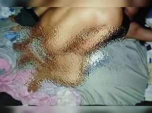 Chubby pinay asian fuck in her bedroom while husband is on duty as a guard