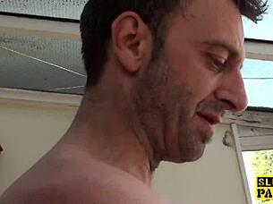 This Cheating Wife Is Having Some Creamy Anal Sex That Looks So Intense