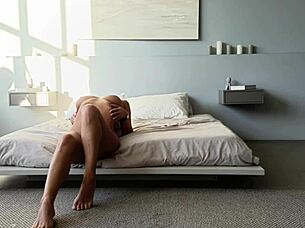 A Real Playboy Model Spreads Her Legs Outdoors in Public View