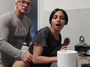 stop cooking, let's fuck in the kitchen now?