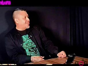 vero fenix and luis garay chat fetishes before hot bdsm session