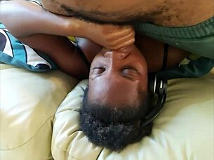 bubble butt ebony sucked dick then took backshots from mastermeat1
