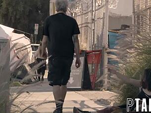 Smile for the camera, Johnny Goodluck and Victoria Voxxx.