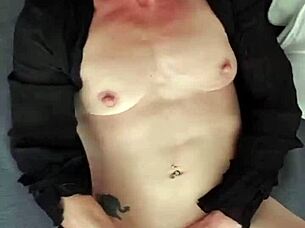 Hot belgian wife can't wait for husband to come home