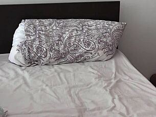 Mature Housewife Again Masturbates With A Stranger In Sex Chat And Dildo Fucks Her Hairy Pussy Big Tits And Fat Belly