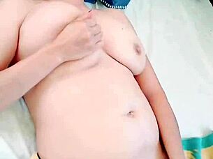 penetrating this huge dildo and cumming hard feels so tasty