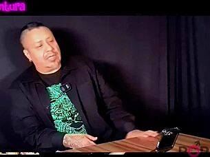 vero fenix and luis garay chat fetishes before hot bdsm session