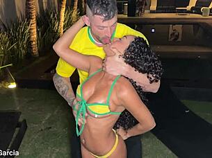 I had amazing interracial sex with Brazilian teen Joice Crazy and her perfect ass