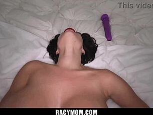 i was so naughty, the masseuse came with her tits out and panties stuffed in her pussy