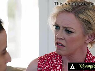 dee williams satisfies her hormonal stepson with big tits action! 😍