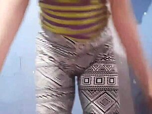 teen stepdaughter touches herself on video