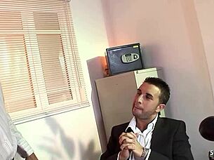 Intense foursome orgy in office with gilda roberts and lucy