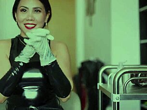 Latex gloves fetish ASMR is relaxing 😌