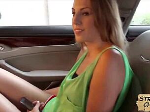 Hey, innocent teen Jenna Marie, getting banged outdoors in POV?