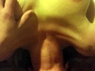 i'm facefucking this amateur deepthroat on the bed, oh god