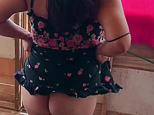 My pregnant wife craves a fuck in the living room