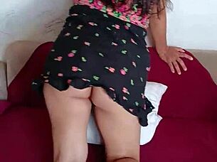 My pregnant wife craves a fuck in the living room