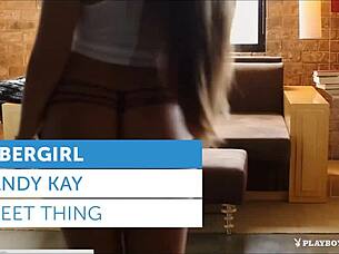 Sweet Thing Strips And Gets Clothes Ripped Off