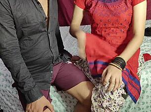 big boobs desi milf maid stripped and dominated by her saheb