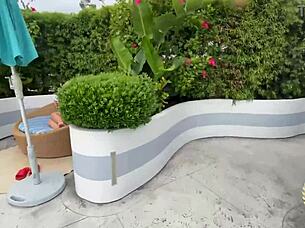 Can Rome Major Handle Kaden Kole's Wet Pussy?