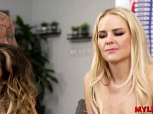 she asks, 'ready for a hardcore foursome with my ex college mates?'