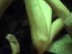 i'm on my back taking his cock in my pussy